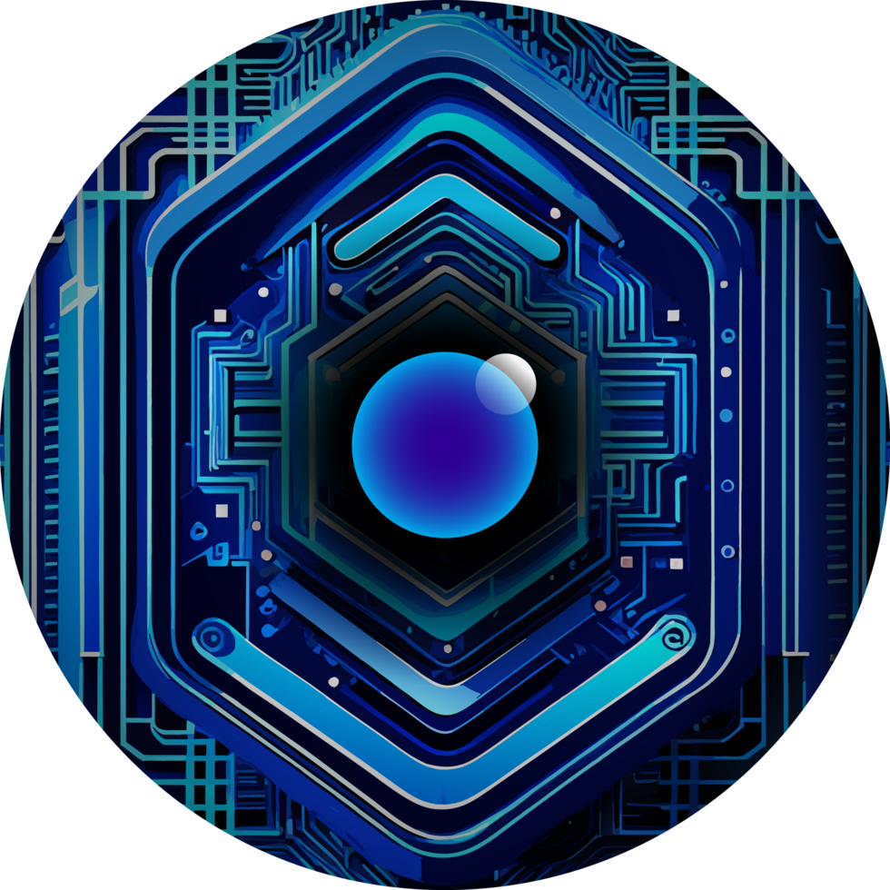 Modern Technology Cybersecurity Icon Crop-out png