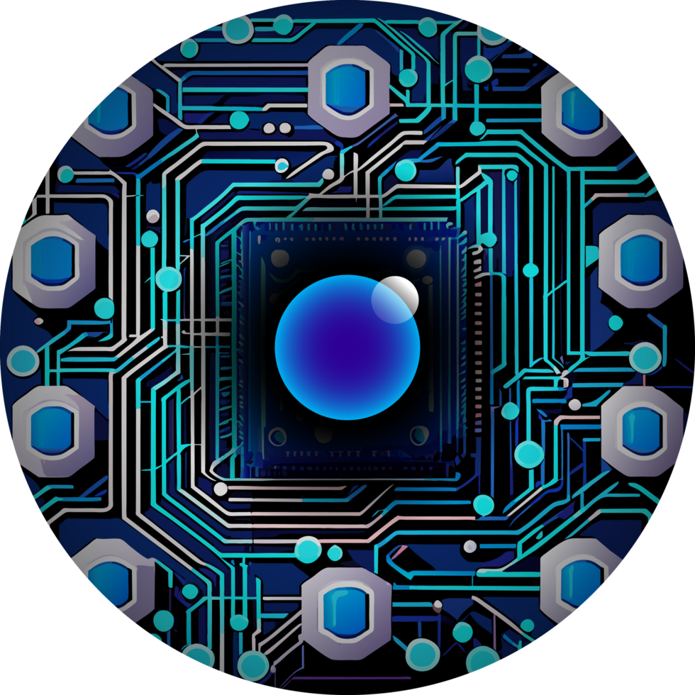 Modern Technology Cybersecurity Icon Crop-out png