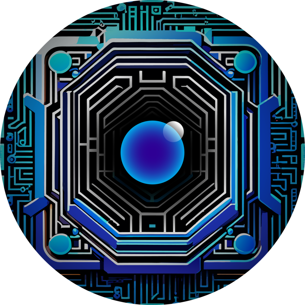 Modern Technology Cybersecurity Icon Crop-out png