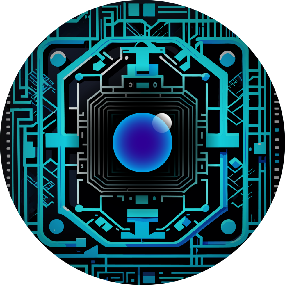 Modern Technology Cybersecurity Icon Crop-out png