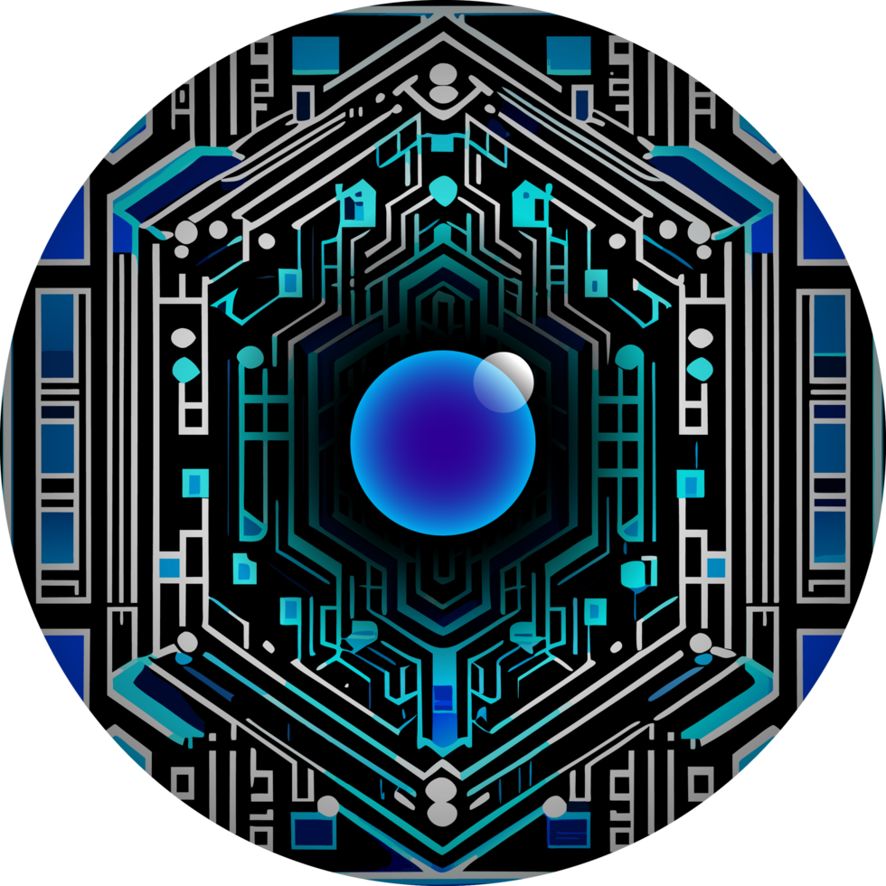 Modern Technology Cybersecurity Icon Crop-out png