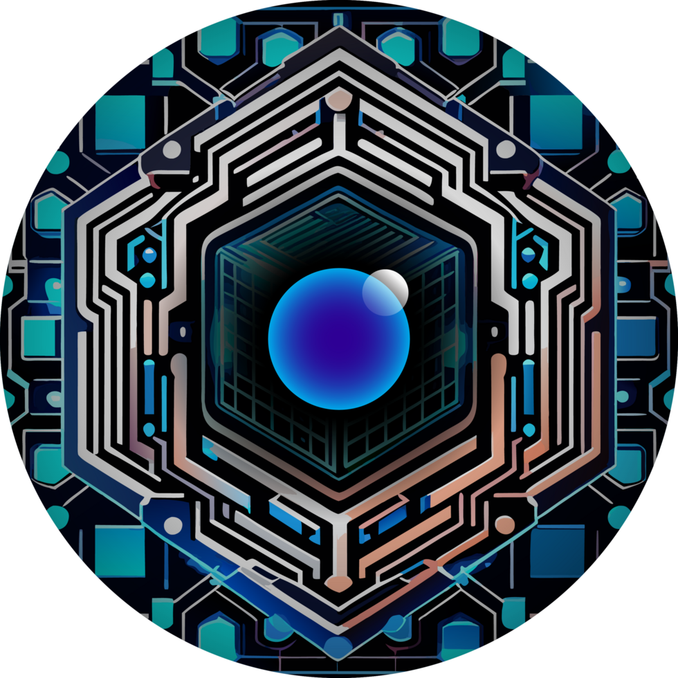 Modern Technology Cybersecurity Icon Crop-out png