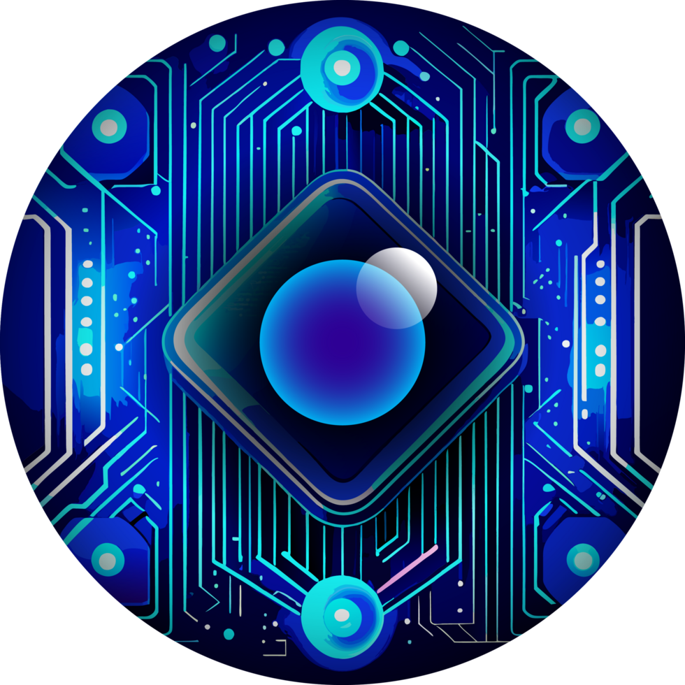 Modern Technology Cybersecurity Icon Crop-out png