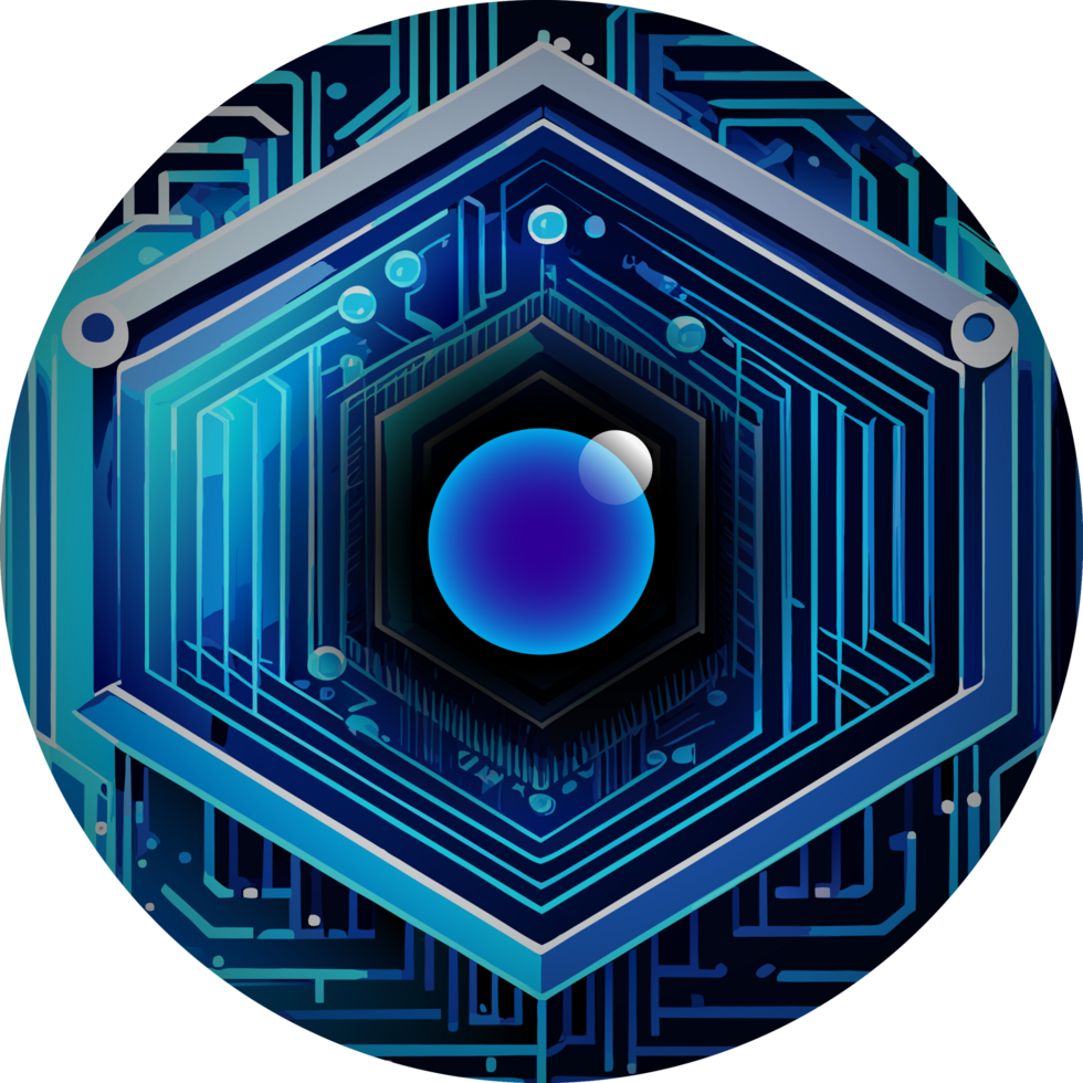 Modern Technology Cybersecurity Icon Crop-out png