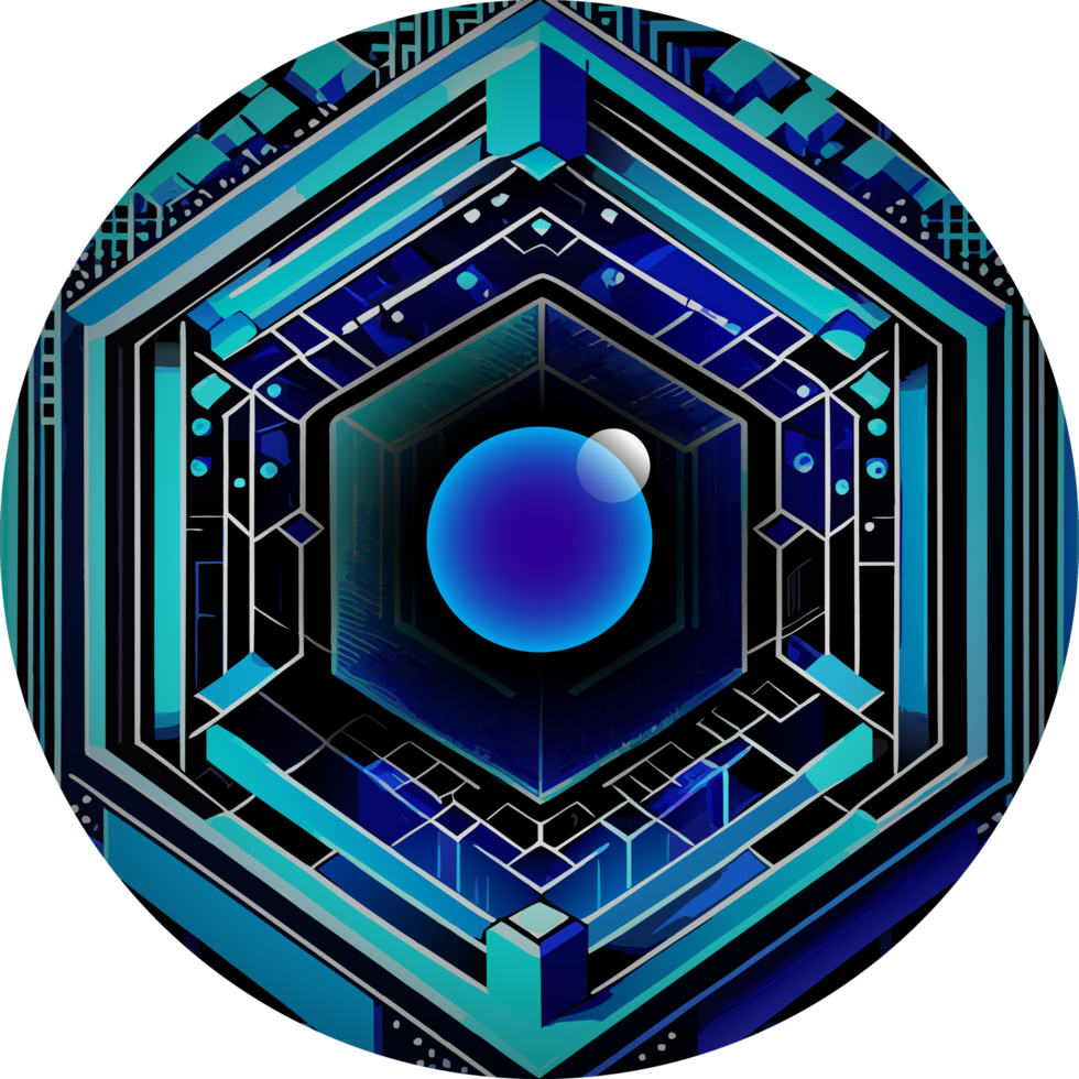 Modern Technology Cybersecurity Icon Crop-out png
