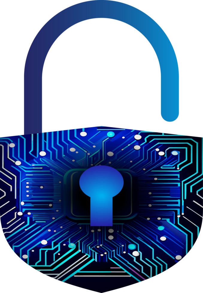 Modern Technology Cybersecurity Icon Crop-out png