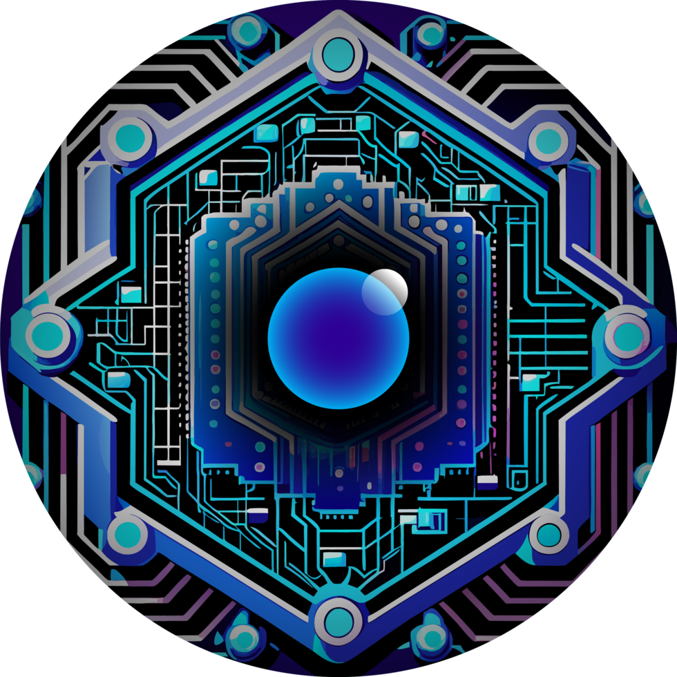 Modern Technology Cybersecurity Icon Crop-out png