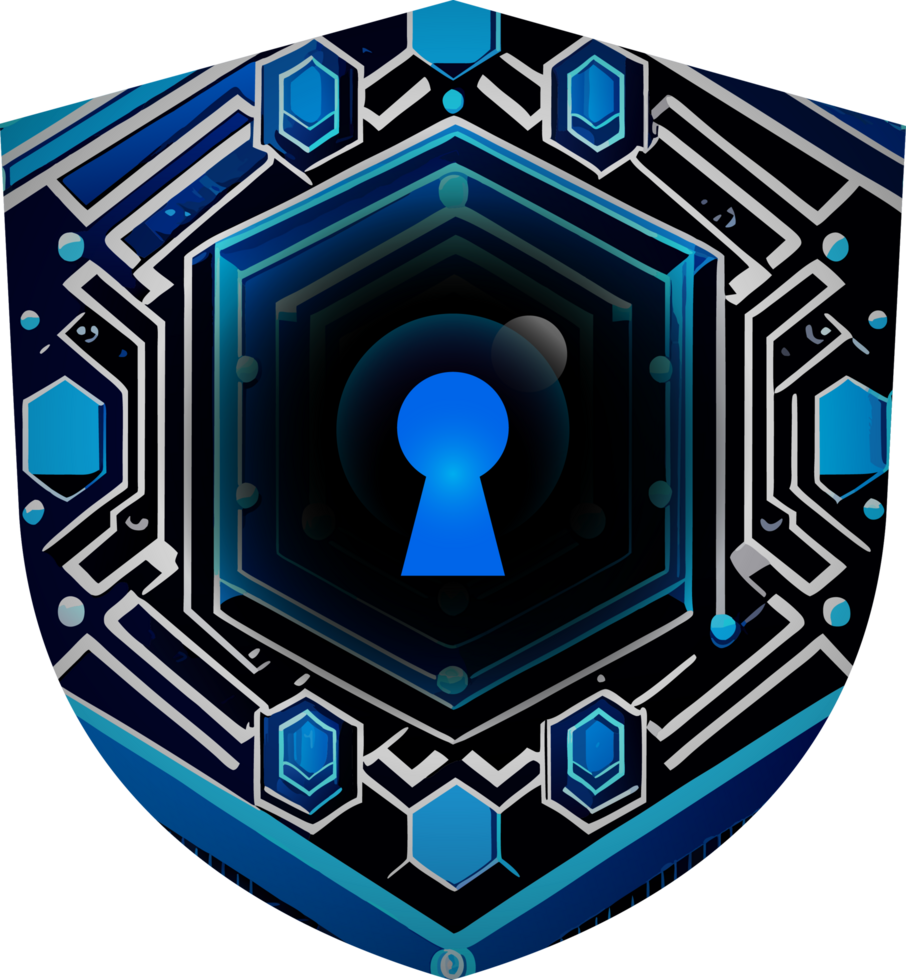 Modern Technology Cybersecurity Icon Crop-out png
