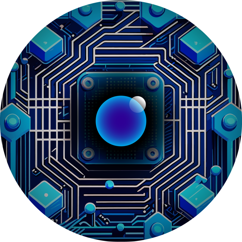 Modern Technology Cybersecurity Icon Crop-out png