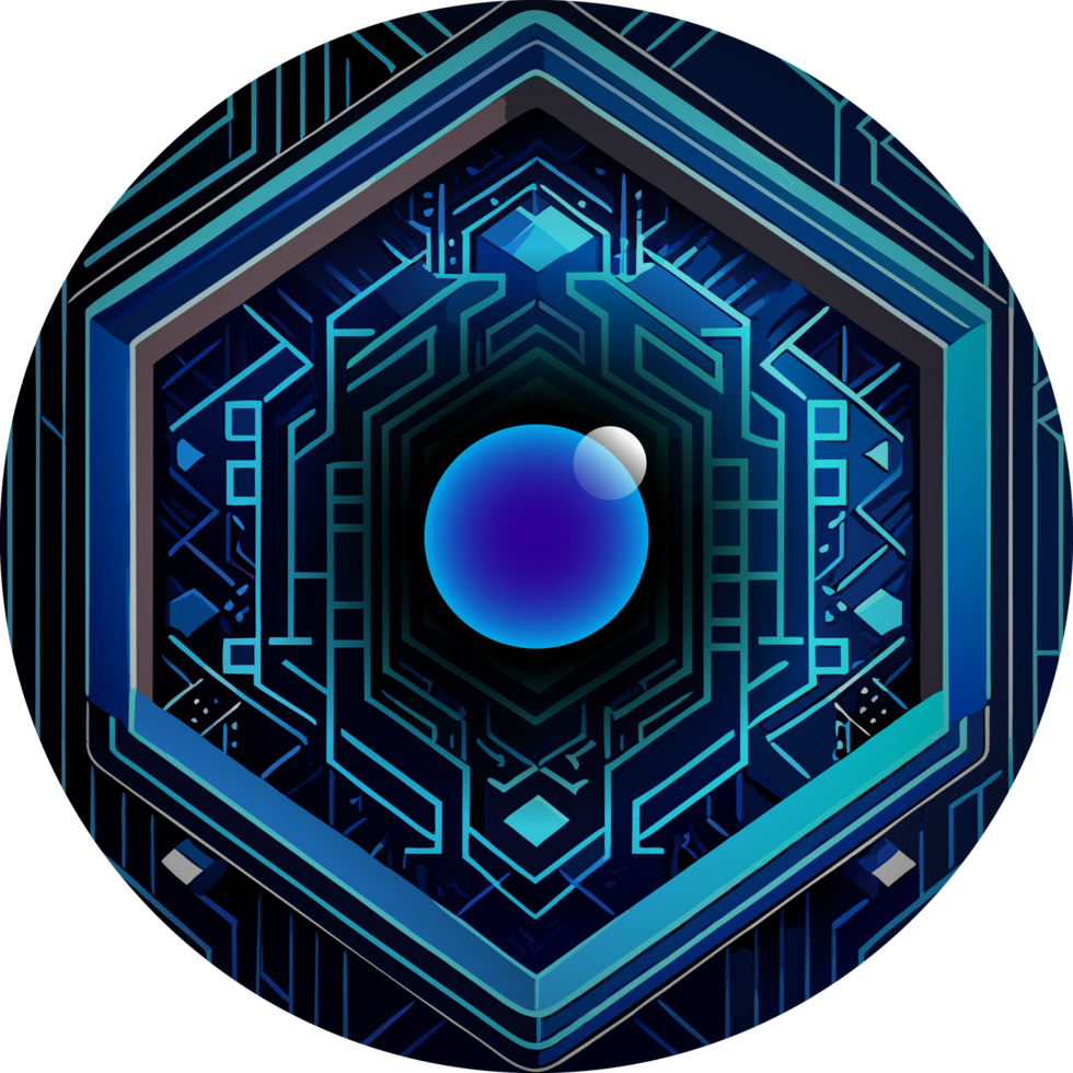 Modern Technology Cybersecurity Icon Crop-out png