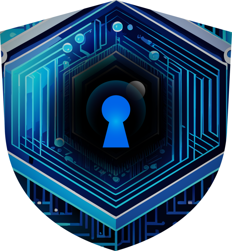 Modern Technology Cybersecurity Icon Crop-out png