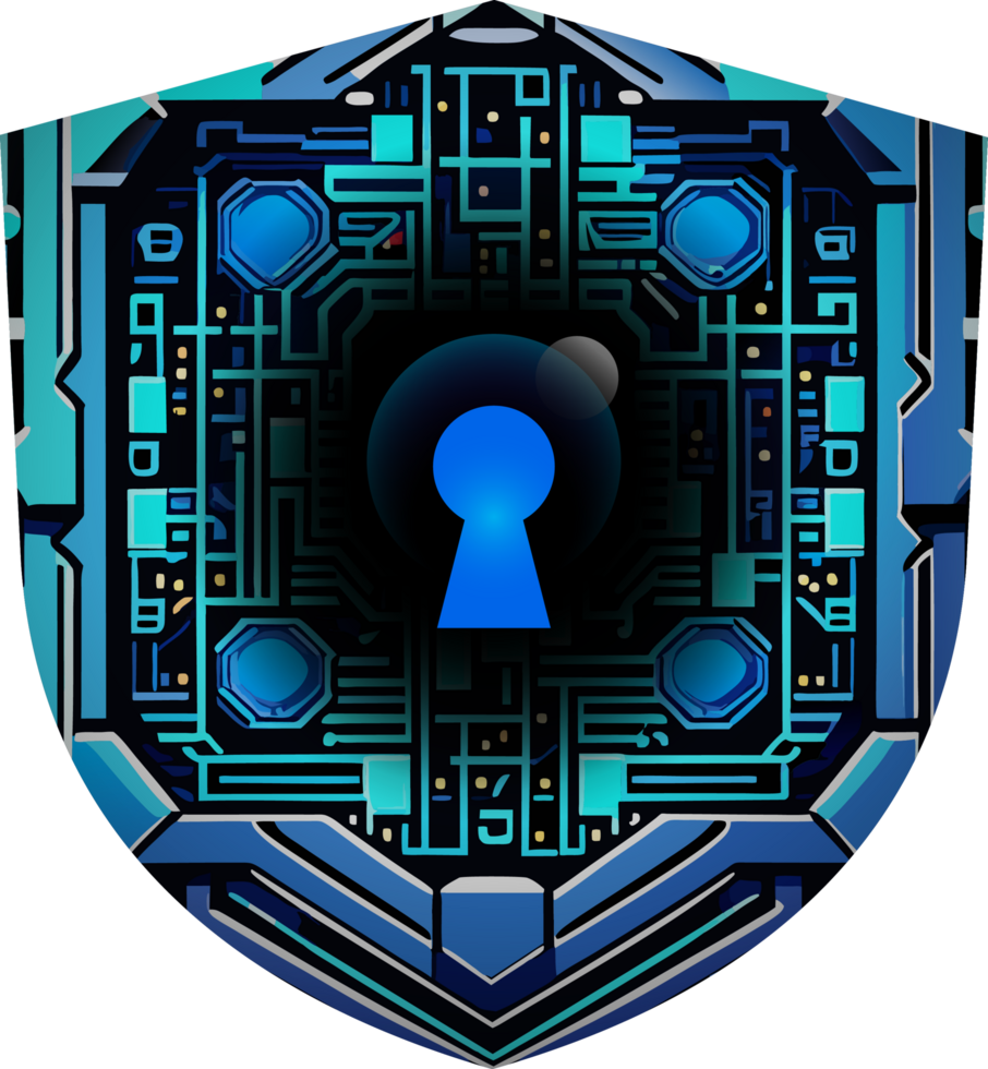 Modern Technology Cybersecurity Icon Crop-out png