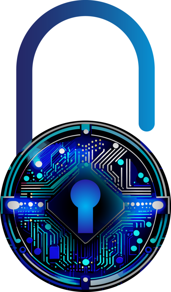Modern Technology Cybersecurity Icon Crop-out png