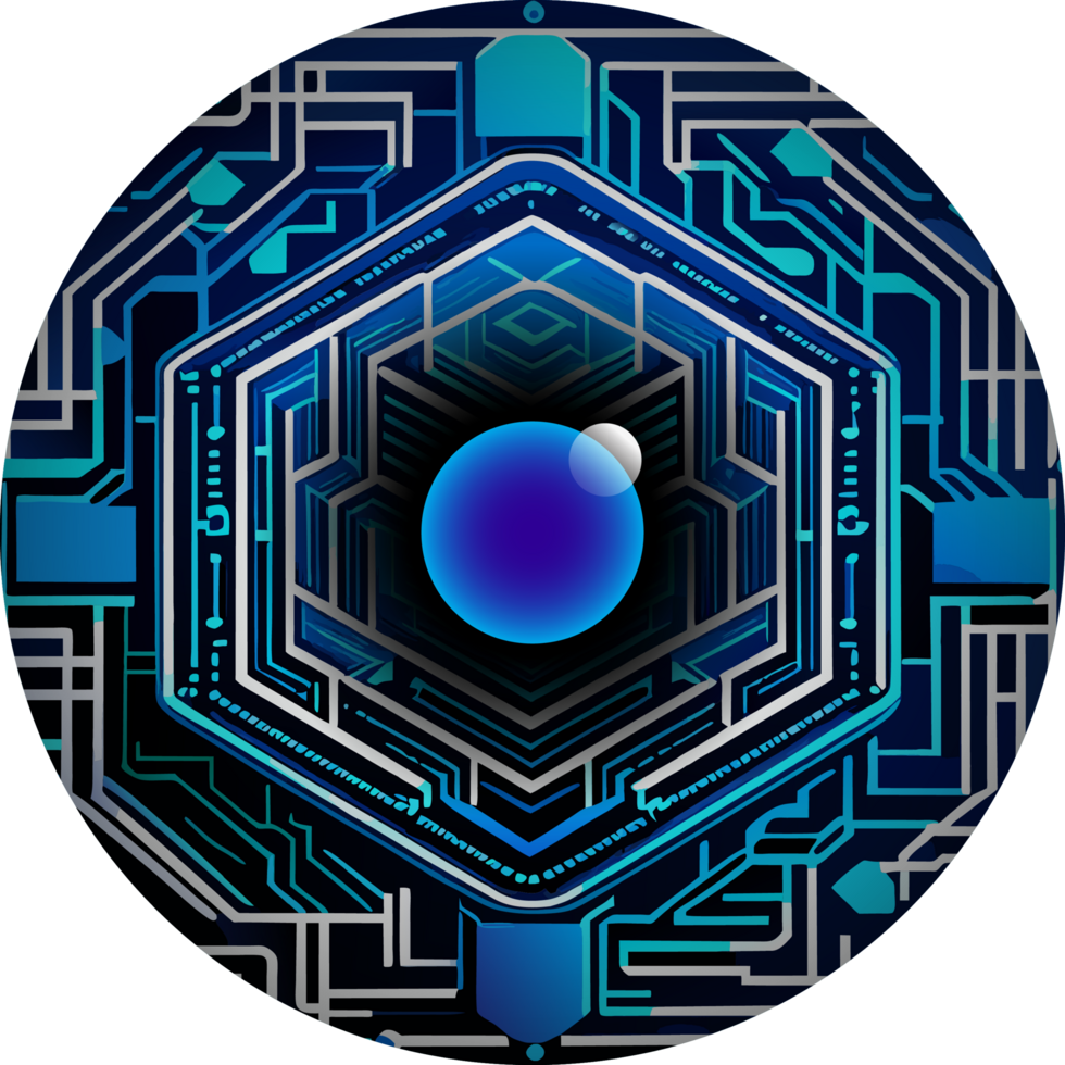 Modern Technology Cybersecurity Icon Crop-out png