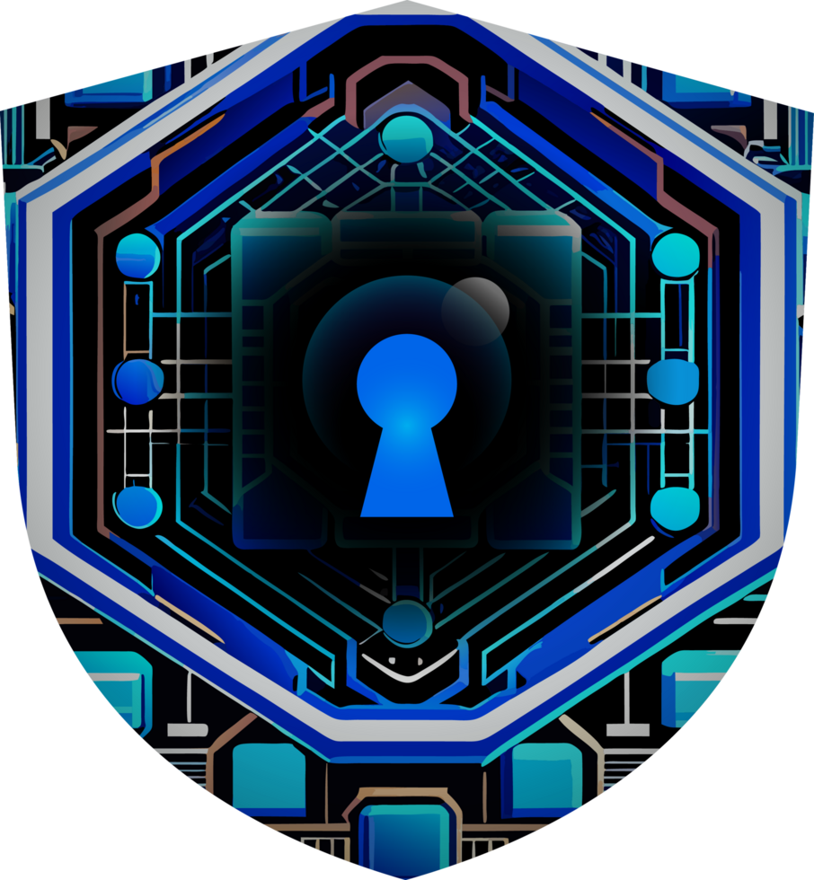 Modern Technology Cybersecurity Icon Crop-out png