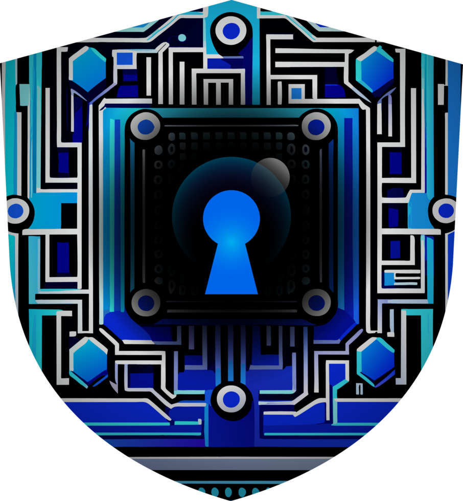 Modern Technology Cybersecurity Icon Crop-out png