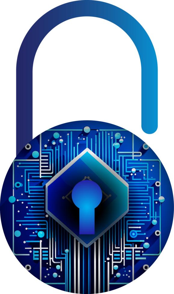 Modern Technology Cybersecurity Icon Crop-out png