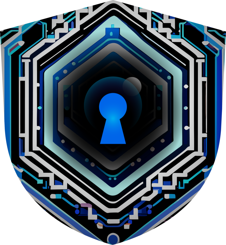 Modern Technology Cybersecurity Icon Crop-out png