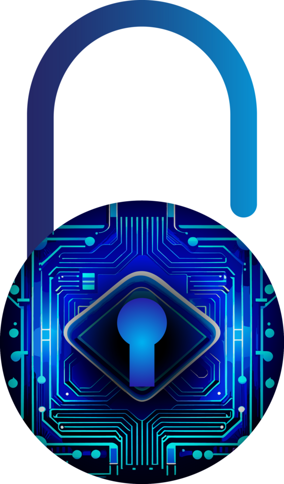 Modern Technology Cybersecurity Icon Crop-out png