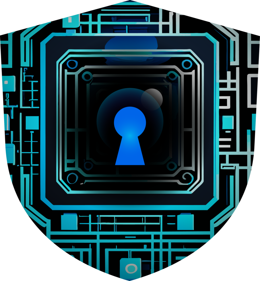 Modern Technology Cybersecurity Icon Crop-out png