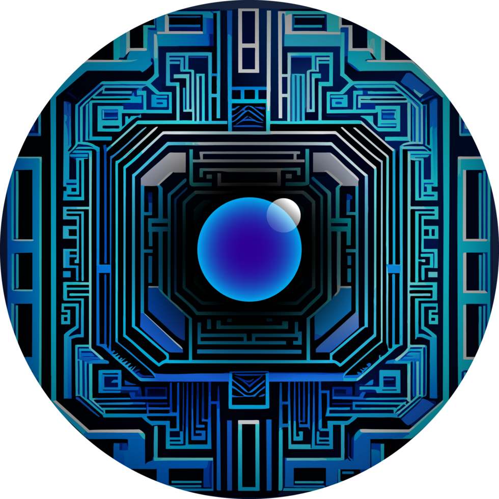 Modern Technology Cybersecurity Icon Crop-out png