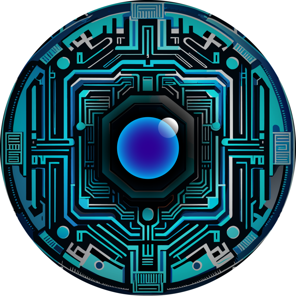 Modern Technology Cybersecurity Icon Crop-out png