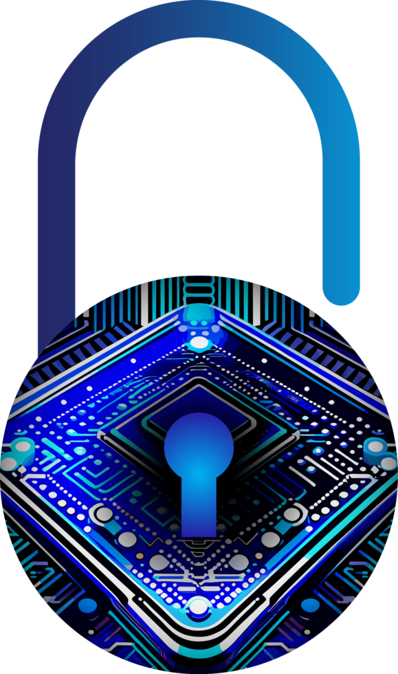 Modern Technology Cybersecurity Icon Crop-out png