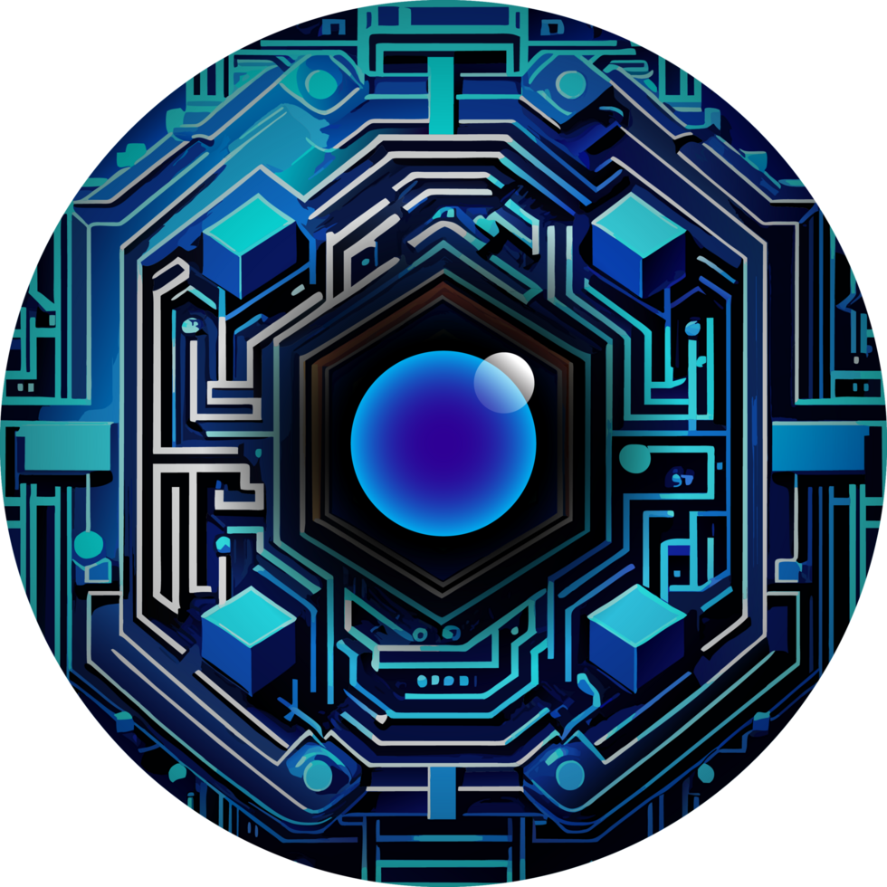 Modern Technology Cybersecurity Icon Crop-out png