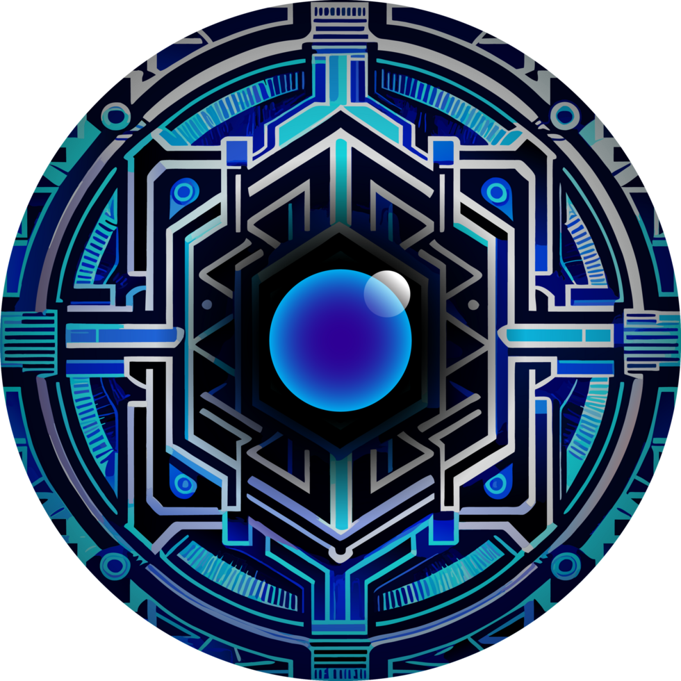 Modern Technology Cybersecurity Icon Crop-out png