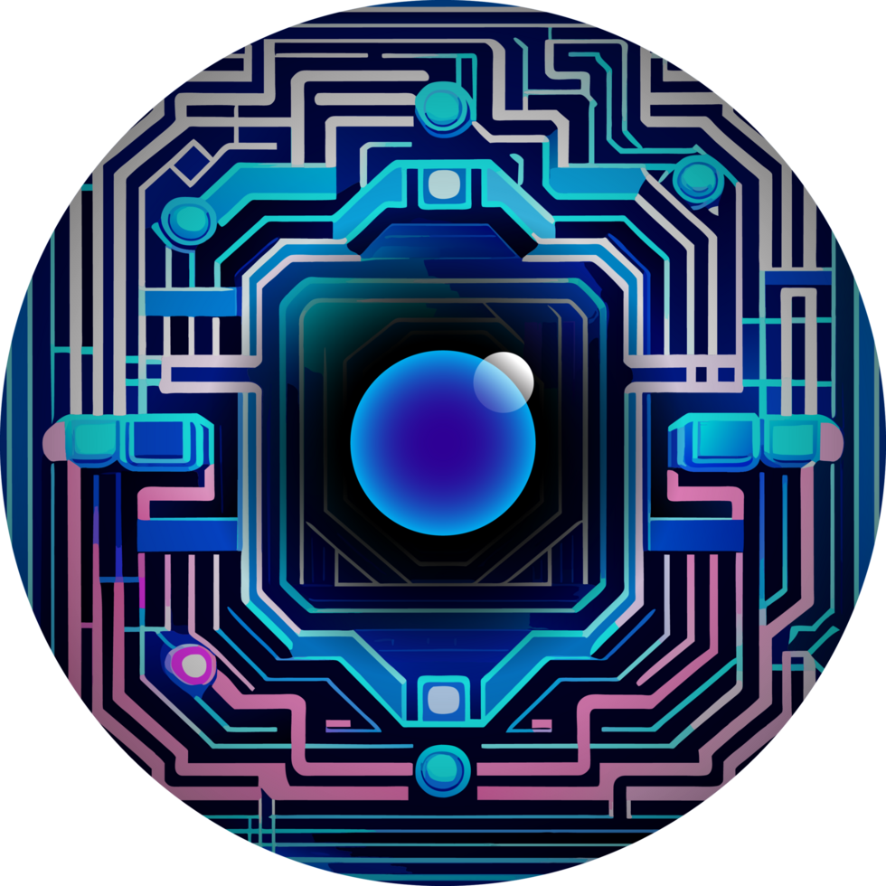 Modern Technology Cybersecurity Icon Crop-out png