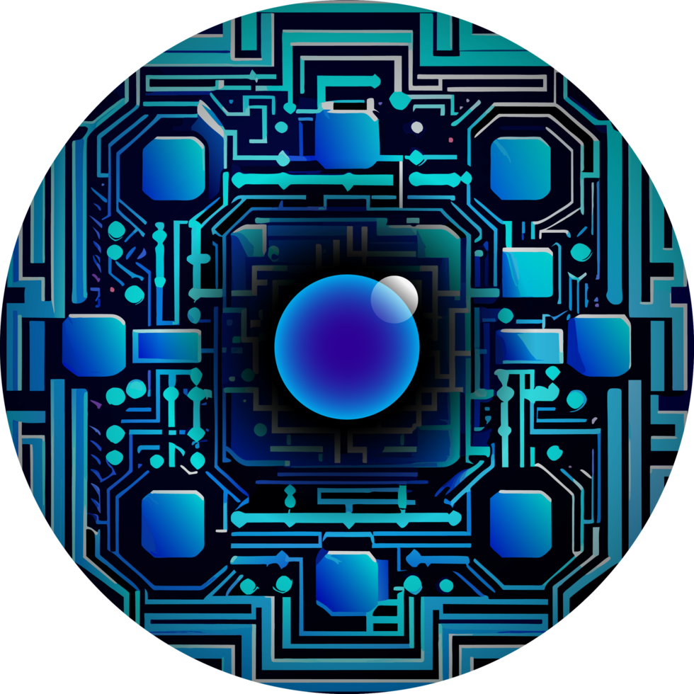 Modern Technology Cybersecurity Icon Crop-out png