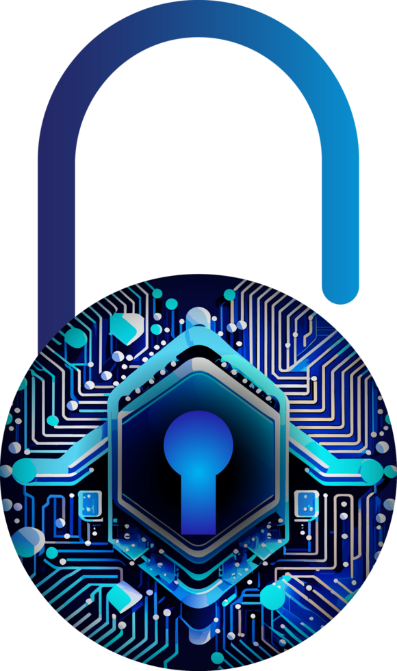 Modern Technology Cybersecurity Icon Crop-out png