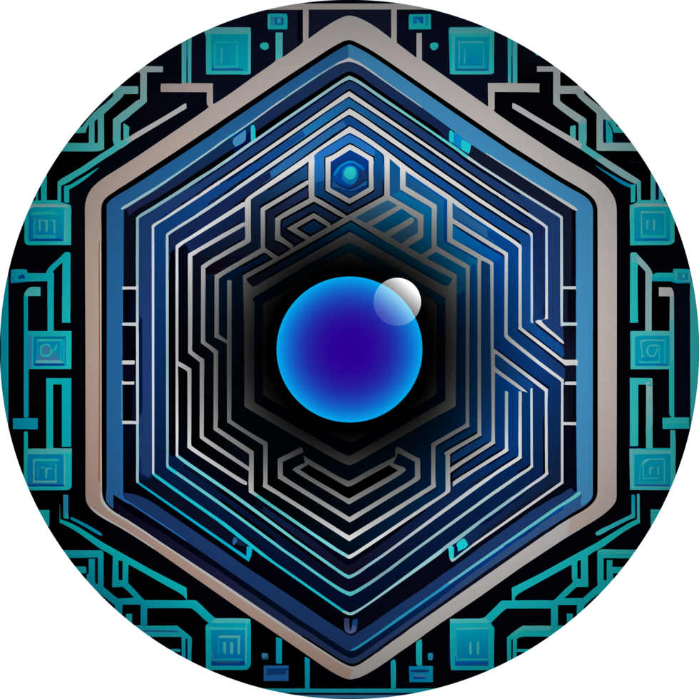 Modern Technology Cybersecurity Icon Crop-out png