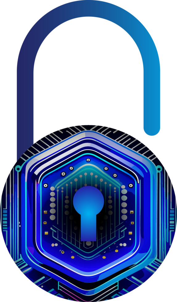 Modern Technology Cybersecurity Icon Crop-out png
