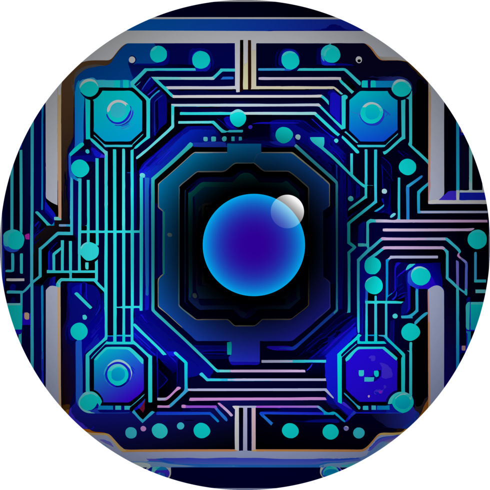 Modern Technology Cybersecurity Icon Crop-out png