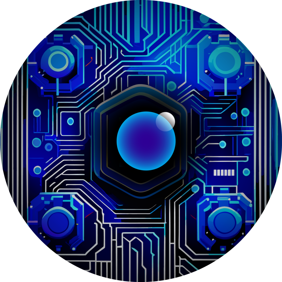 Modern Technology Cybersecurity Icon Crop-out png