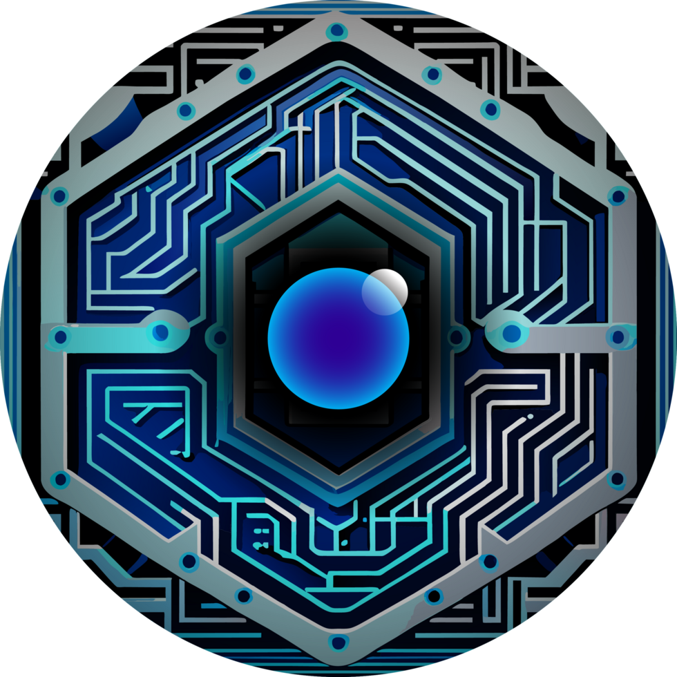 Modern Technology Cybersecurity Icon Crop-out png