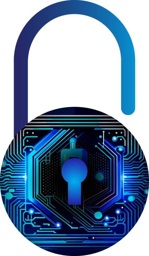 Modern Technology Cybersecurity Icon Crop-out png
