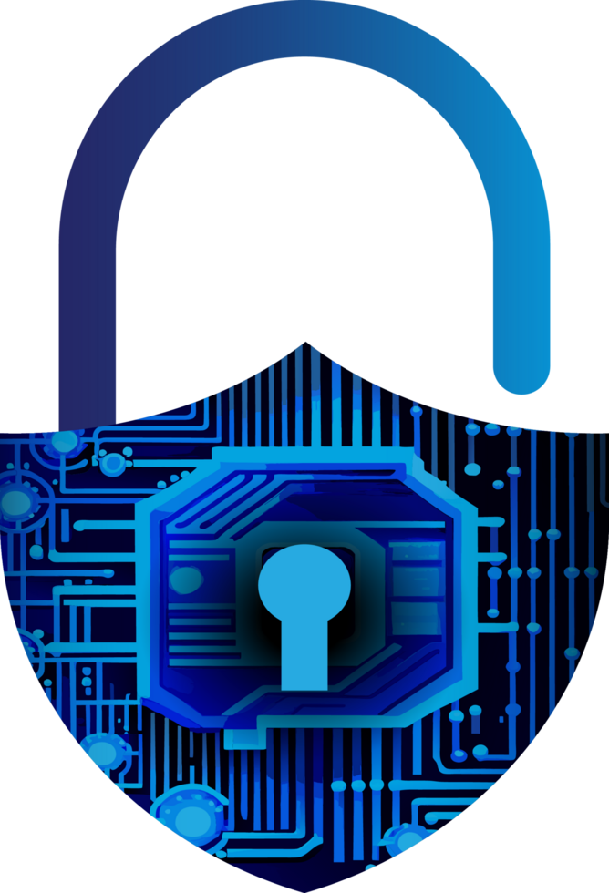 Modern Technology Cybersecurity Icon Crop-out png