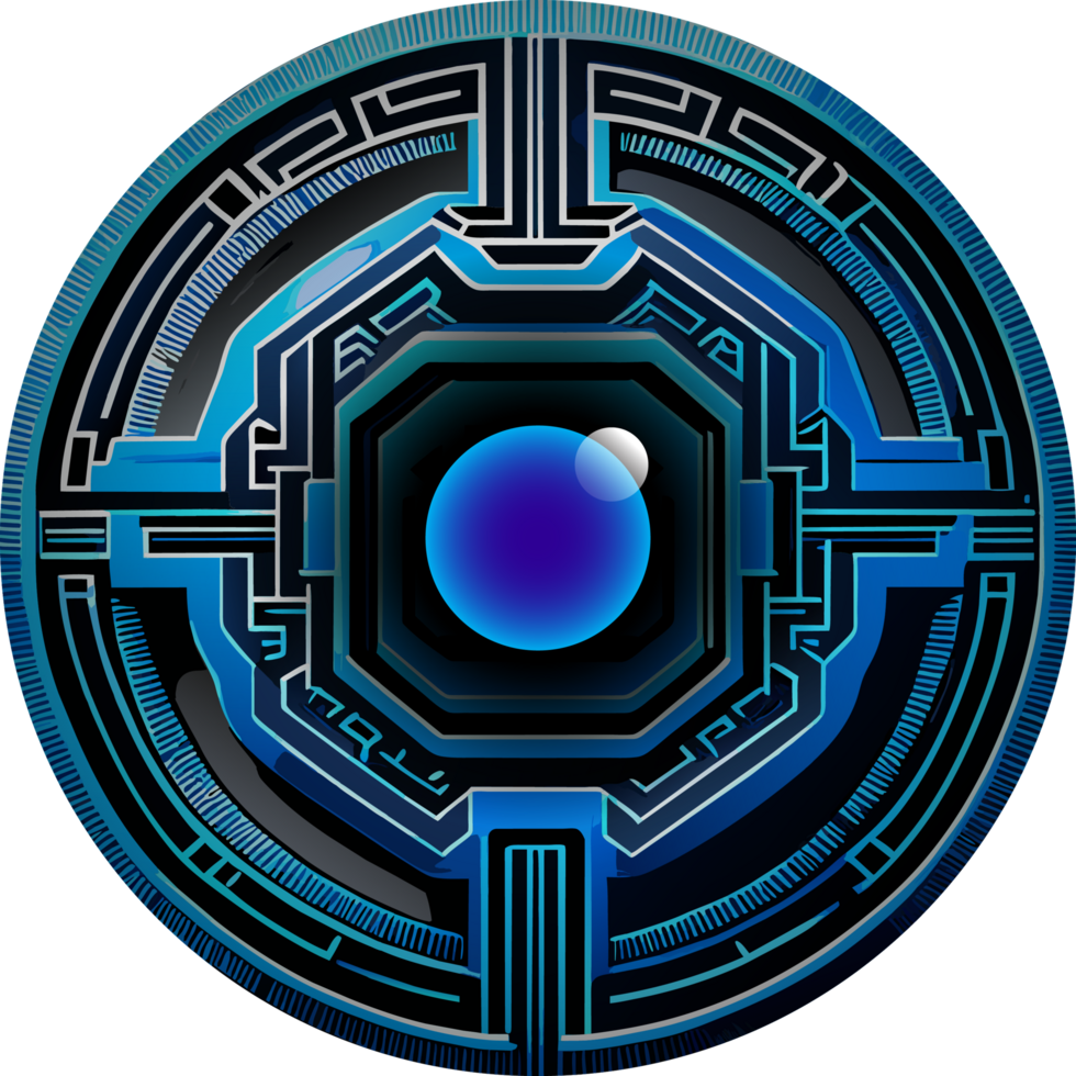 Modern Technology Cybersecurity Icon Crop-out png