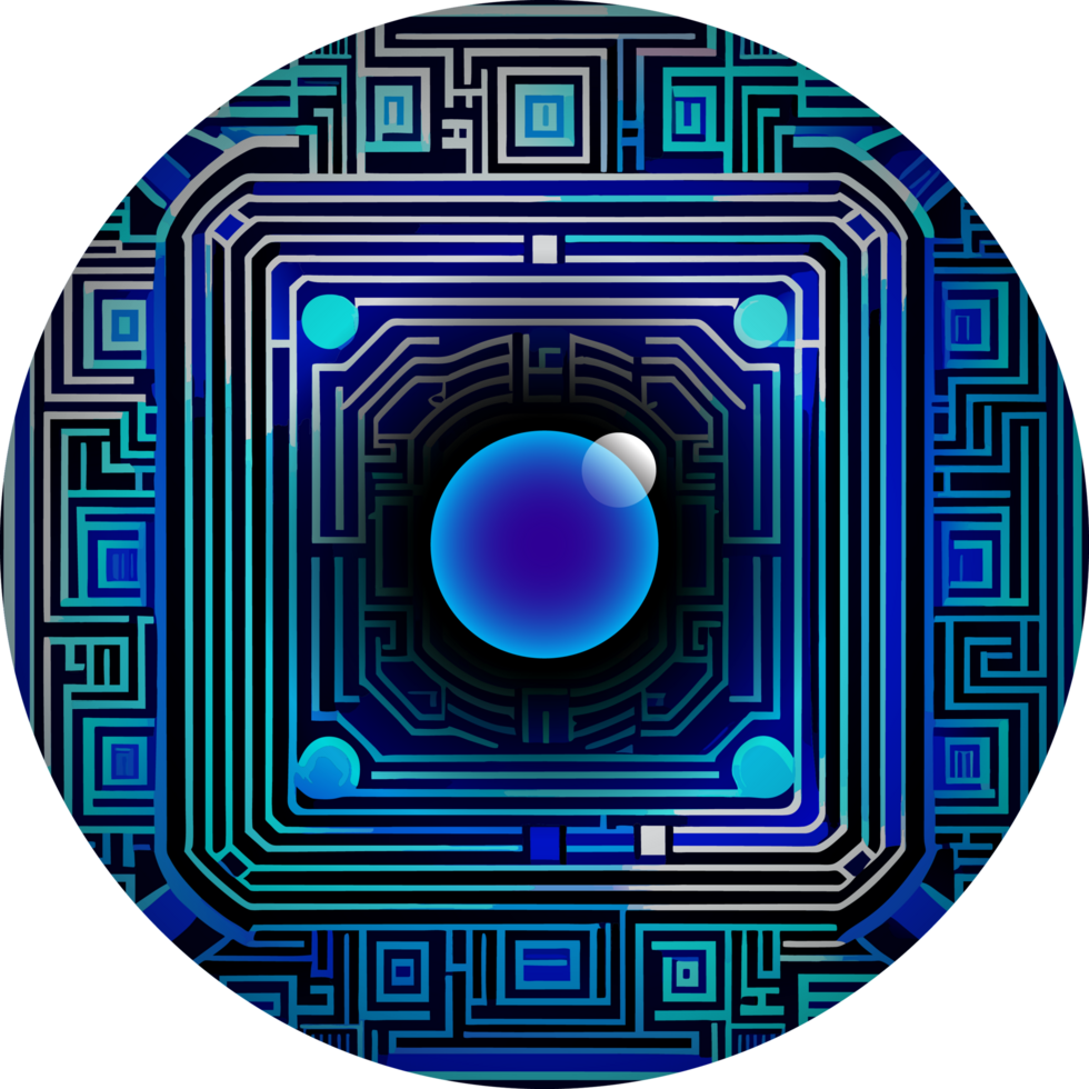 Modern Technology Cybersecurity Icon Crop-out png