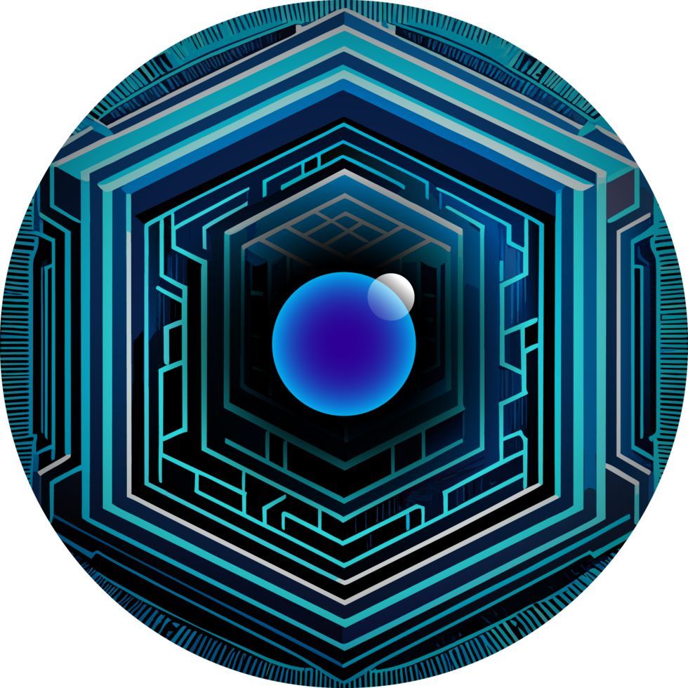 Modern Technology Cybersecurity Icon Crop-out png