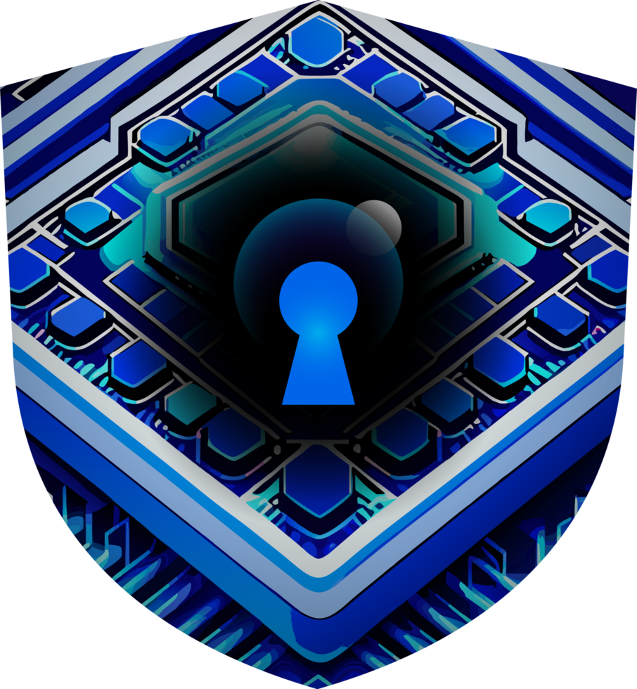 Modern Technology Cybersecurity Icon Crop-out png