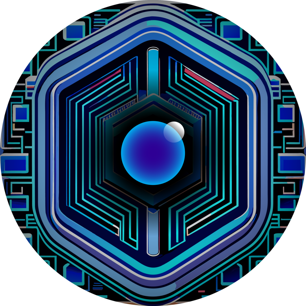 Modern Technology Cybersecurity Icon Crop-out png