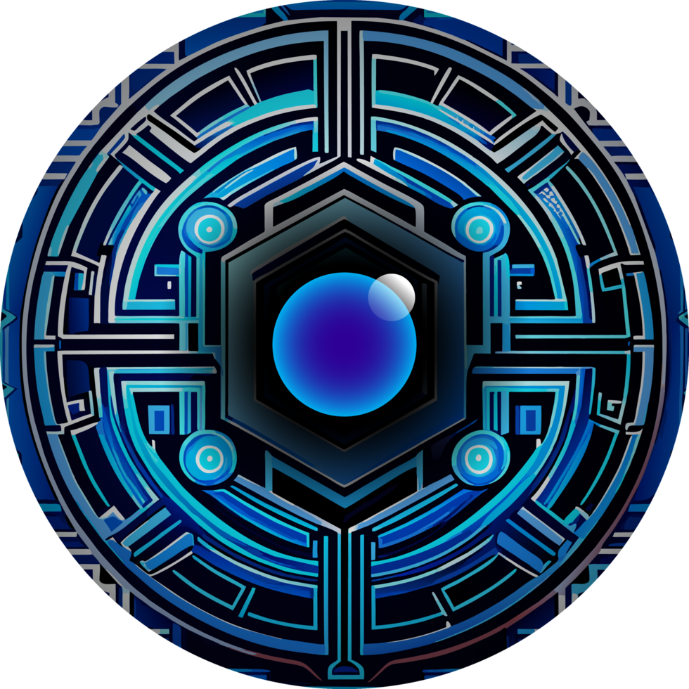Modern Technology Cybersecurity Icon Crop-out png