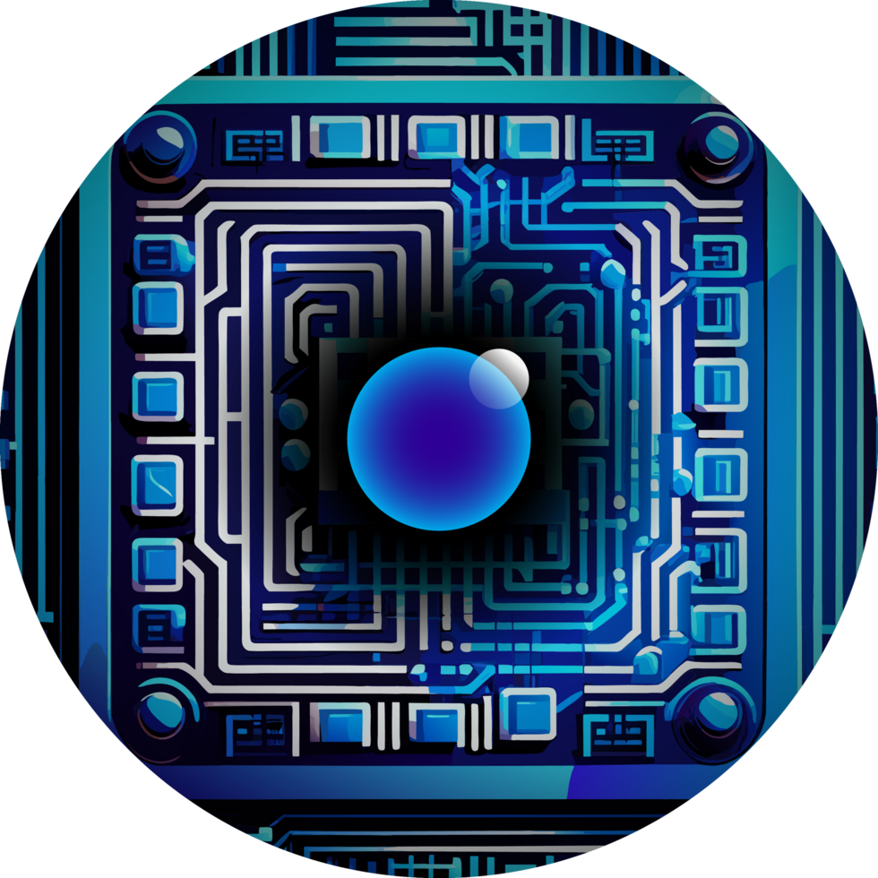 Modern Technology Cybersecurity Icon Crop-out png