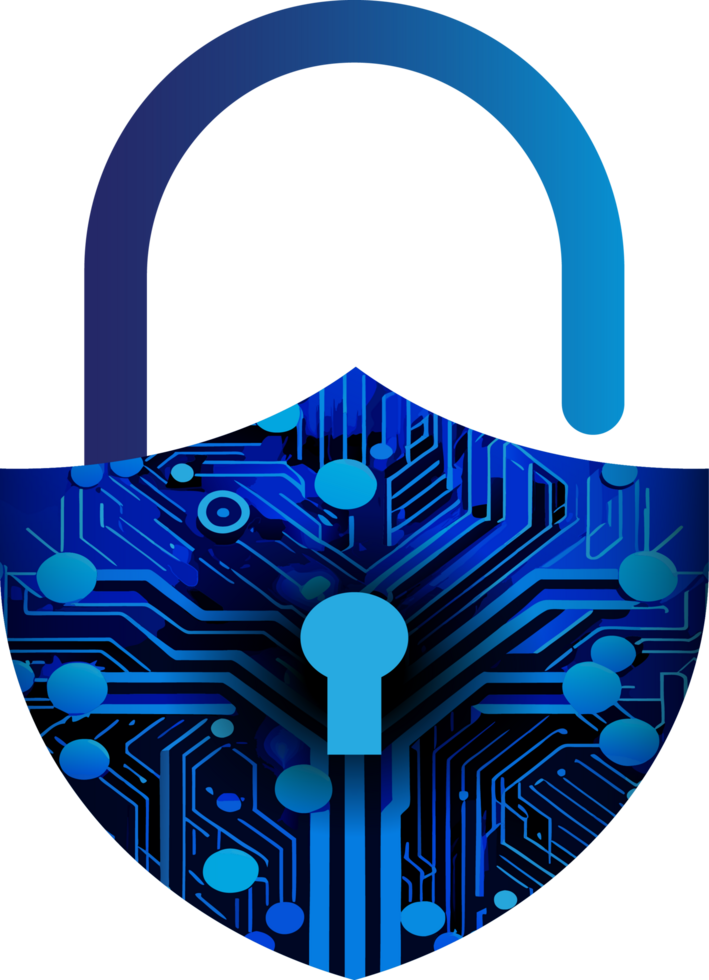 Modern Technology Cybersecurity Icon Crop-out png