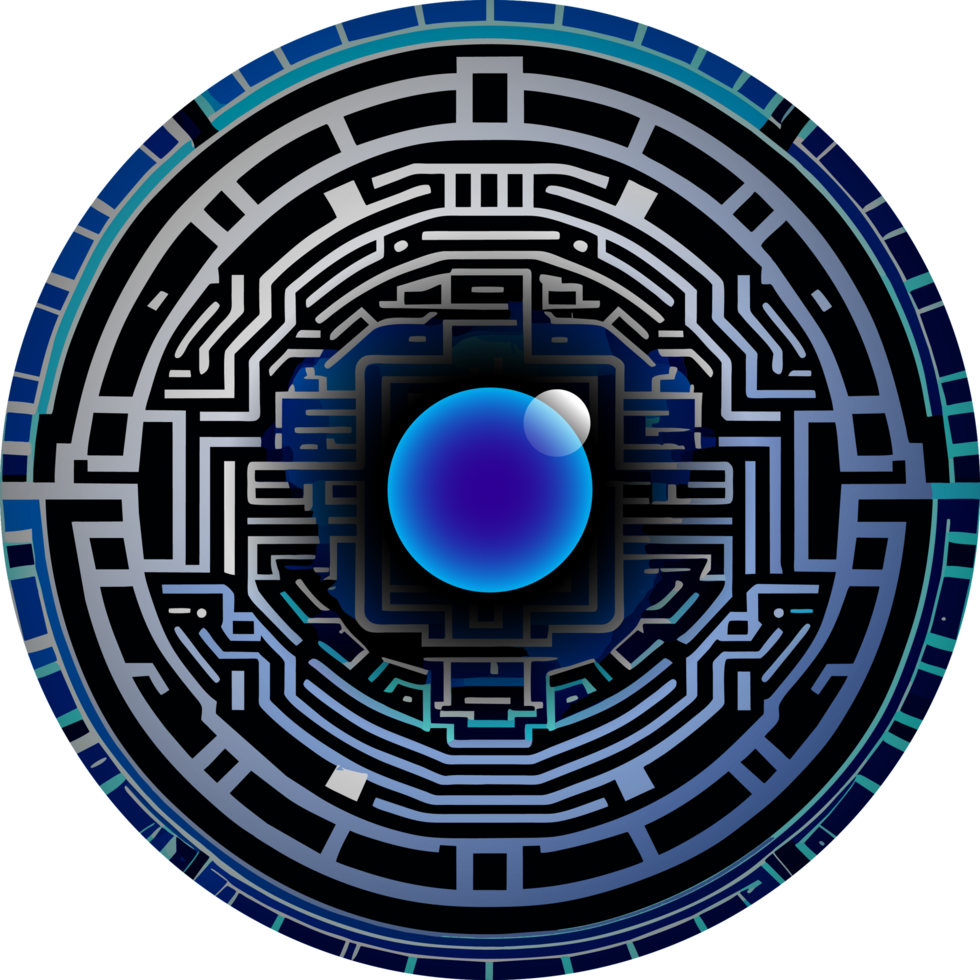 Modern Technology Cybersecurity Icon Crop-out png