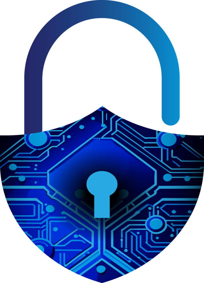 Modern Technology Cybersecurity Icon Crop-out png
