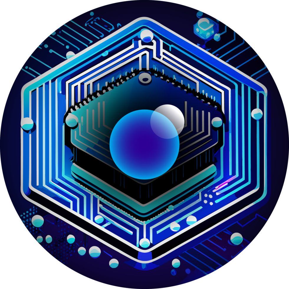 Modern Technology Cybersecurity Icon Crop-out png